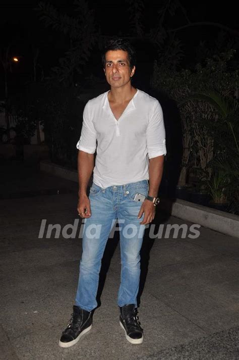 Sonu Sood at Priyanka and Kangana's Bash for Winning National Awards Media