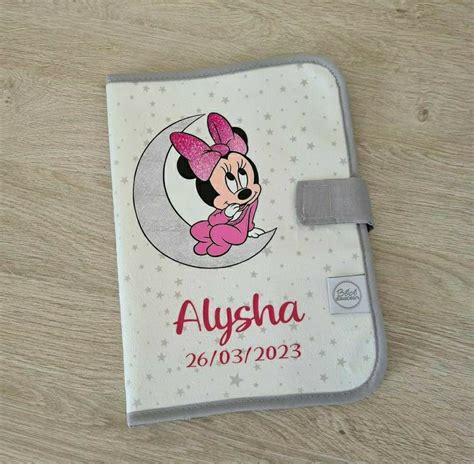 Prot Ge Carnet De Sant Personnalis Minnie Fait Main Avec Beebs