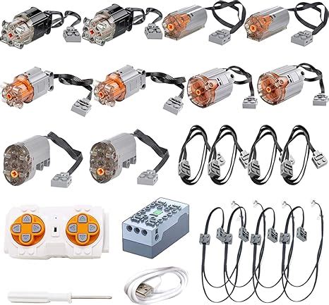 Mayb Pcs Technic Moteur Kit De Power Functions Compatible Avec Lego