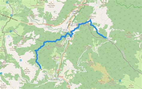 Italy Trail Stage N Hiking Lazio Pacer