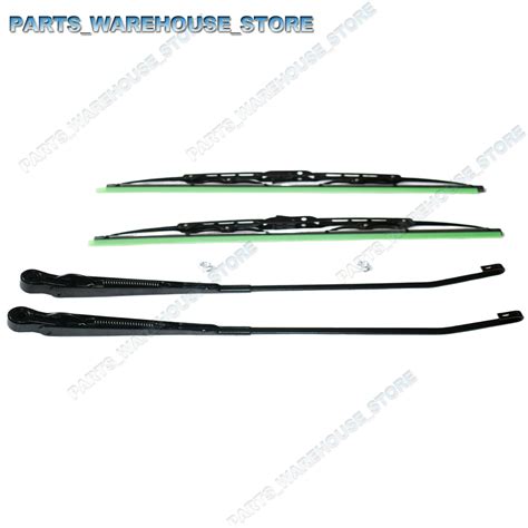 New For Vb Vc Vh Vk Vl Holden Commodore Complete Windscreen Wiper Arms Cal X2 Ebay