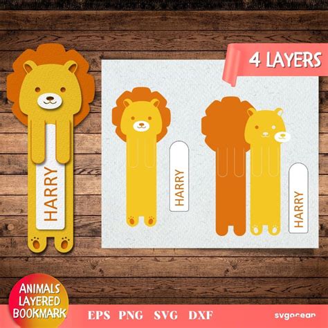 Animals Bookmark SVG Bundle - SVG Ocean — svgocean