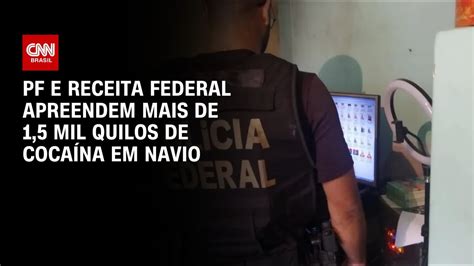 Pf E Receita Federal Apreendem Mais De 15 Mil Quilos De Cocaína Em Navio Live Cnn Youtube