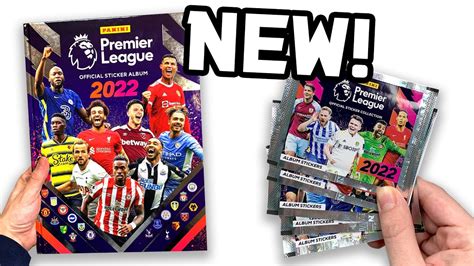 New Panini Premier League Sticker Collection Hardback Album