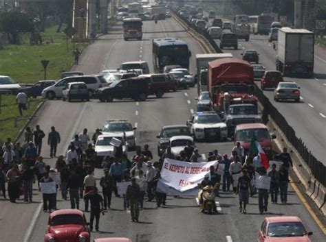 Bloquean La Autopista México Puebla Vecinos Ejidatarios De Tláhuac Reporte 985