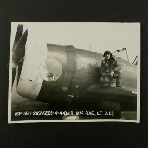 USAAF 9th AAF 366th FG Nose Art Photograph