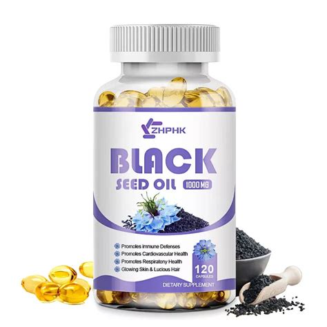 Remingo Black Seed Oil Capsules 100 Pure Organic Cold Pressed Cumin Nigella Sativa