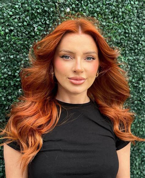 Hair Colour Trends For 2023 Apricot Copper 2 B Mcintyres Dundee Hairdressers