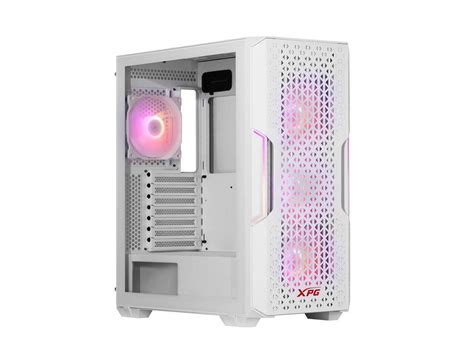 Xpg Starker Air C Mid Tower Atx Pc Case With Front Mesh Panel Argb