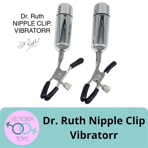 Promo Dr Ruth Nipple Clip Clamp Vibratorr Alat Bantu Pemuas Sex Toys