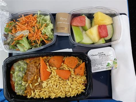 Cest délicieux KLM Vegan Meal Flight 0601 cmtpapillon Flickr