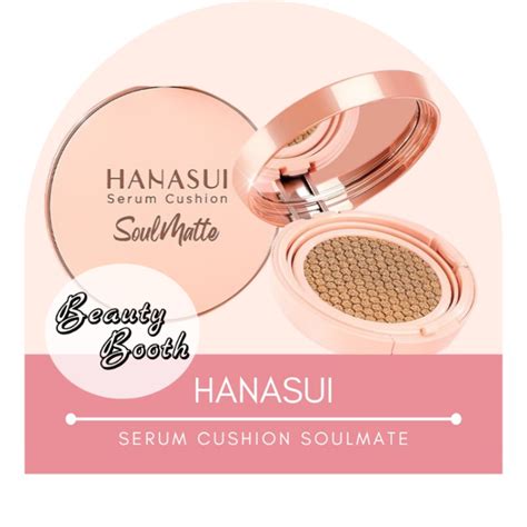 Jual Hanasui Serum Cushion Soulmatte Full Coverage Light Natural