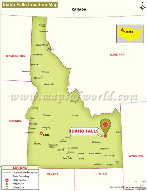 Map Idaho Falls Share Map
