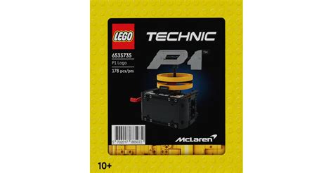 Technic McLaren P1 Logo GWP Revealed Brickset