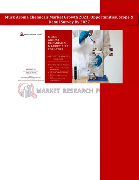 Ppt Musk Aroma Chemicals Market Analysis Powerpoint