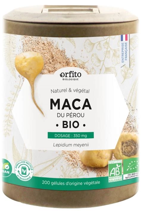 Maca Du P Rou Bio G Lules Orfito Onatera