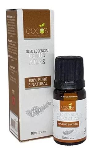 Aceite Esencial De Cedro Atlas De Eccos 10 Ml MercadoLibre