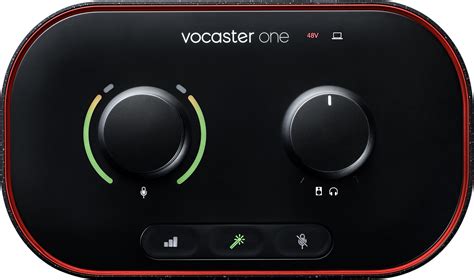 Focusrite Vocaster One Podcasting Usb Audio Interface Zzounds