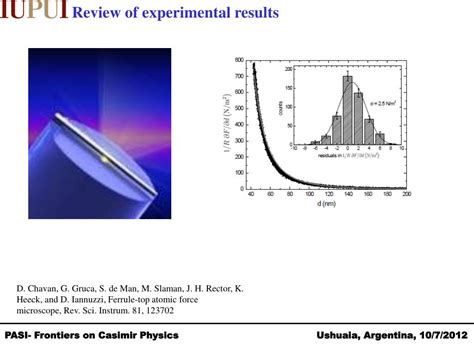 PPT Casimir Force Measurements Using Mechanical Transducers