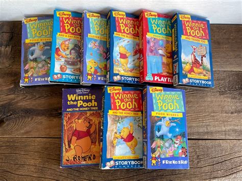 Winnie The Pooh Vhs Movie You Choose Sold Individually Walt