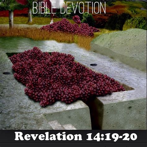 Bible Devotion Revelation 14 19 20 Verses Highlighted R Flickr