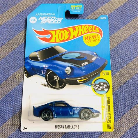 Hot Wheels Nissan Fairlady Z Us Card Jdm Need For Speed Kaido House