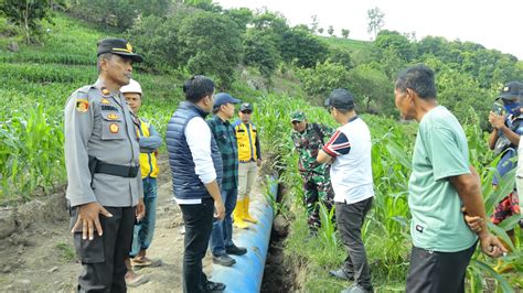 Kerusakan Saluran Induk Jaringan Irigasi Kelara Karaloe Berdampak Pada