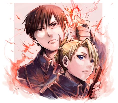 Roy Mustang And Riza Hawkeye Full Metal Alchemist Fan Art 36621407