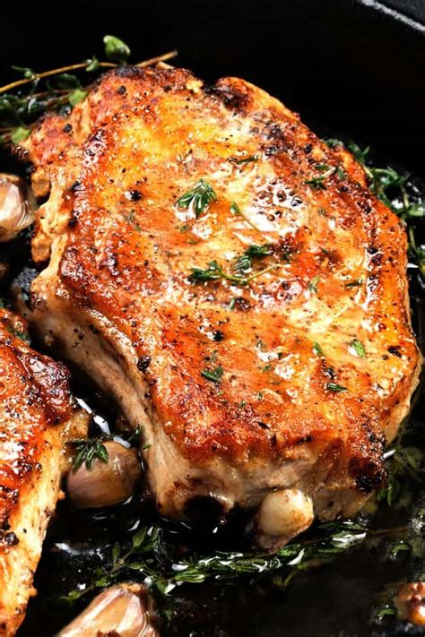 Pan Seared Brined Pork Chops Erren S Kitchen