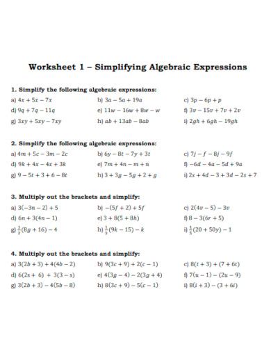 Forming And Solving Simultaneous Equations Worksheet