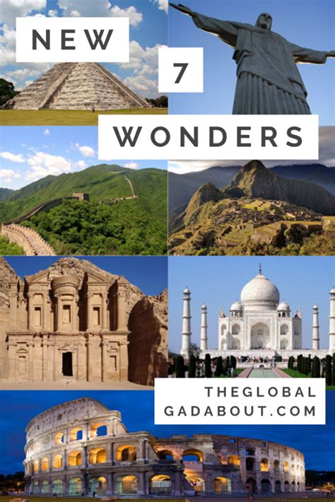 New Seven Wonders of the World - The Global Gadabout