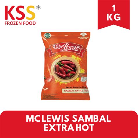 Jual Mc Lewis Sambal Extra Hot Kg Shopee Indonesia
