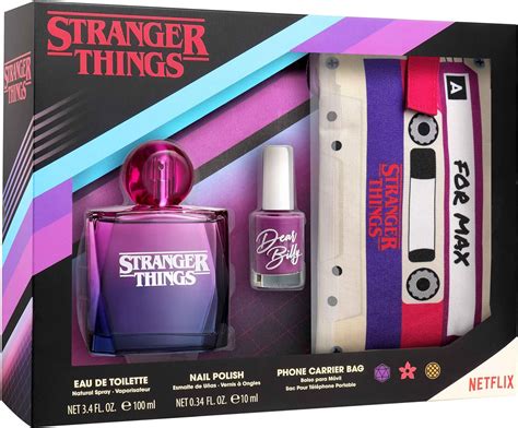 Netflix Stranger Things Coffret Cadeau Avec Eau De Toilette Ml