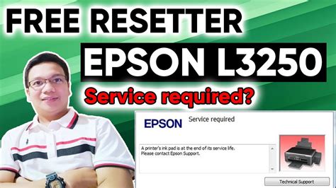 Service Required Epson L3250 Free Resetter YouTube