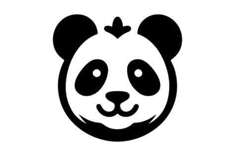 Premium Vector A Panda With A Heart On Its Head