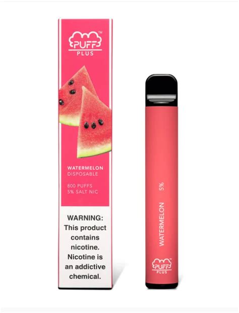 Puff Plus Watermelon Disposable Vape Puffholic