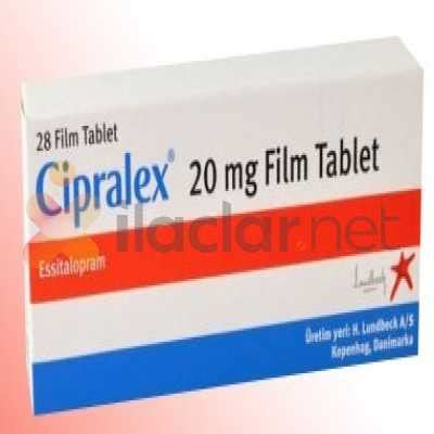 CIPRALEX 20 Mg 28 Film Tablet Ilaclar Net