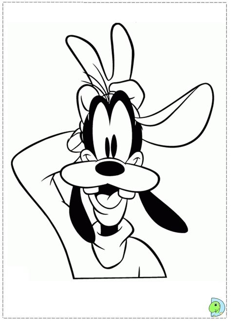 Disney Goofy Coloring Pages