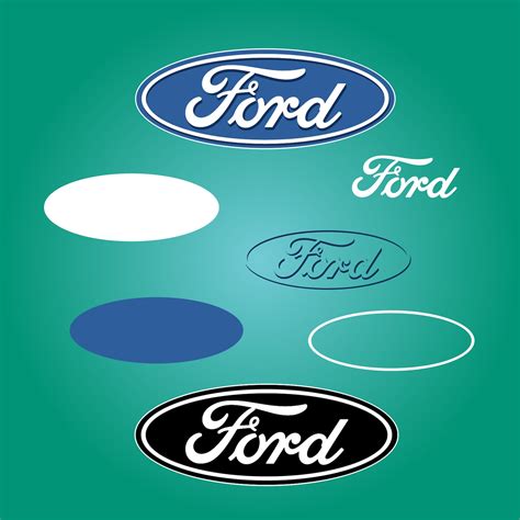 Ford Logo Svg Layered Cricut Cutting File Ai Eps Png Etsy