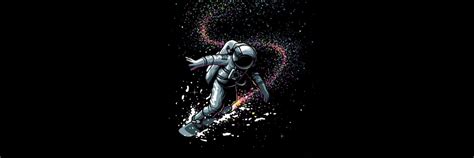 1200x400 Astronaut Minimalist 1200x400 Resolution Wallpaper, HD ...