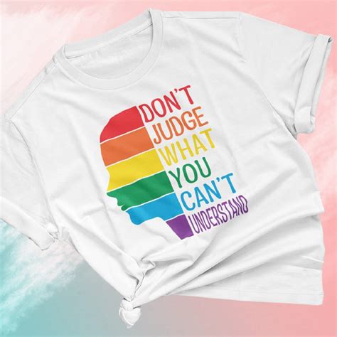 LGBT Gay Pride SVG Gay Pride Quote Svg Gay Dxf Rainbow Etsy