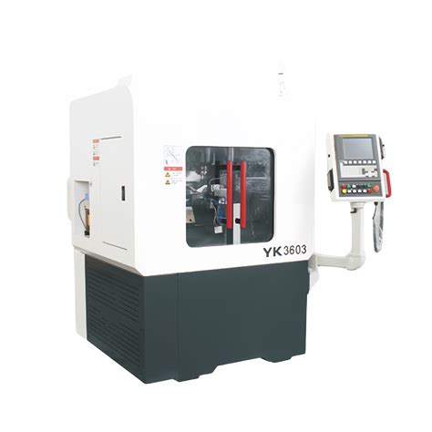 Yk3603 Horizontal CNC Gear Hobber Hobbing Machine Used On Spline Shaft