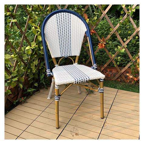 Garden Sets Aluminum Outdoor Furniture Rattan Rope Woven Modern Chair