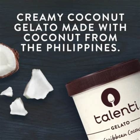 Talenti Caribbean Coconut Gelato Pint 1 Pt Ralphs