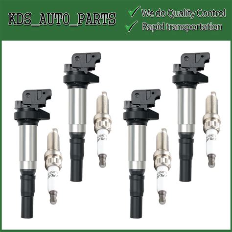 4X Ignition Coil 4X Spark Plugs For Mini Cooper Countryman Paceman 1