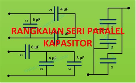 SERI PARALEL KAPASITOR; Contoh Perhitungan Cara Menghitung - TPTUMETRO