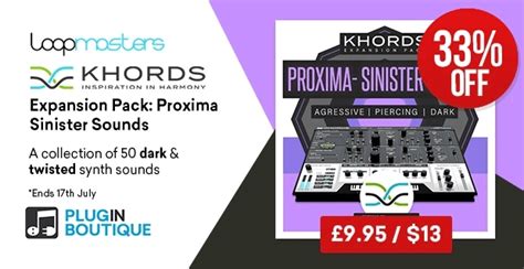 Save On Bass Master Bass And Trap And Khords Proxima Sinister Sounds