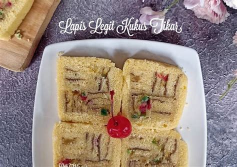 Resep Lapis Legit Kukus Tikar Oleh Puji Winarni Cookpad