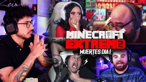 Zein Reacciona A Muertes En Minecraft Extremo Dia Part