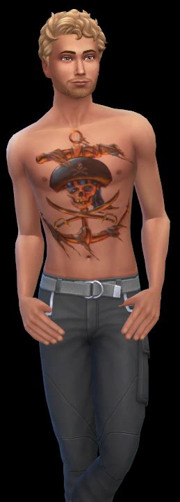 Sparrow Tattoo Base Game Compatible Screenshots The Sims Create